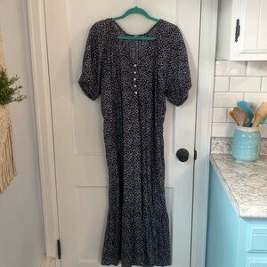 Old Navy-Tiered Midi Dress-XL